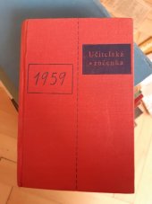 kniha Učitelská ročenka 1959, SPN 1959