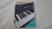 kniha Keyboards - národní písně Škola hry na keyboard - dodatek k I. dílu, Vivo - F. Preisler  1993
