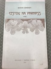 kniha Cestou na Parnass verše, F. Šimáček 1902
