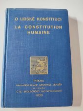 kniha O lidské konstituci, Mladá Generace čs. lékařů 1939