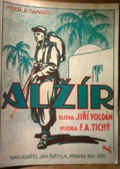 kniha Alžír Tango, Jan Švehla 1931