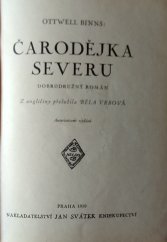 kniha Čarodějka severu Dobrodružný román, Jan Svátek 1930