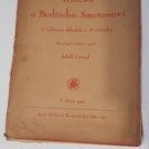 kniha Knížka o Bedřichu Smetanovi s výběrem skladeb a 18 obrázky, Dědictví Komenského 1924