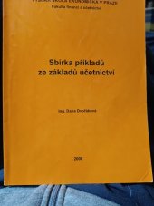 kniha Sbírka příkladů ze základů účetnictví , Vysoká škola ekonomická v Praze 2000