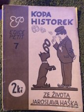 kniha Kopa historek ze života Jaroslava Haška, Zápotočný a spol. 1938