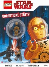 kniha LEGO Star Wars Galaktické střety - komiks, aktivity, minifigurka, CPress 2018