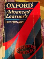 kniha Oxford advanced learner's dictionary, Oxford University Press 1993