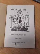 kniha Výběr z kreseb z let 1946-2004 Kdo je kdo, Nucleus HK 2004