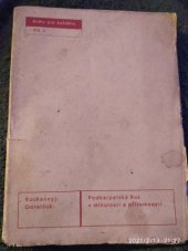 kniha Podkarpatská Rus v minulosti a přítomnosti, Státní nakladatelství 1931
