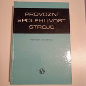 kniha Provozní spolehlivost strojů, MON 1988