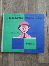 kniha I learn English , Wiedza powszechna 1977