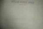 kniha Atlas Coeli 1950.0, Československá akademie věd 1956