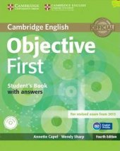 kniha Objective First Student´s Book with Answers, Cambridge University Press 2014