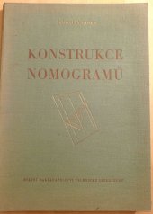 kniha Konstrukce nomogramů, SNTL 1954