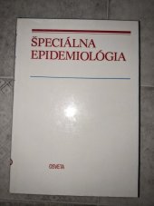 kniha Špeciálna epidemiologia, Osveta 1985