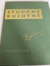 kniha Studená kuchyně, Odborné kursy vaření 1946