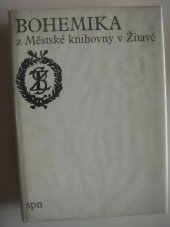 kniha Bohemika z Městské knihovny v Žitavě ve fondu Státní knihovny ČSR - Universitní knihovny soupis státního daru Německé demokratické republiky, SPN 1971