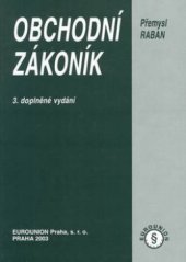 kniha Obchodní zákoník, Eurounion 2003