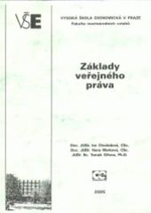 kniha Základy veřejného práva, Oeconomica 2005