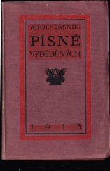 kniha Písně vyděděných, Adolf Míčka 1913