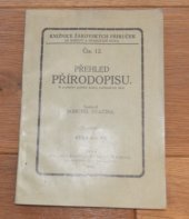 kniha Přehled přírodopisu k praktické potřebě žactva měšťanských škol, Bohumil Svačina 1937