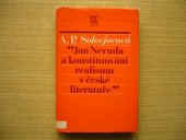 kniha Jan Neruda a konstituování realismu v české literatuře, Lidové nakladatelství 1982