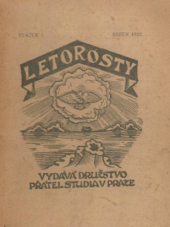 kniha Letorosty Sborník Družstva přátel Studia v Praze, Kuncíř 1920