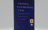 kniha Návštěva N.S. Chruščova v USA Projevy a dokumenty : 15.-27. září 1959, SNPL 1959