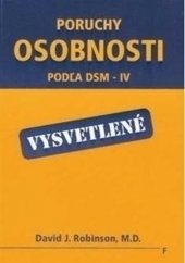 kniha Poruchy osobnosti podľa DSM - IV - vysvetlené, Vydavateľstvo F  2002