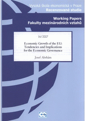 kniha Economic growth of the EU: tendencies and implications for the economic governance, Oeconomica 2007