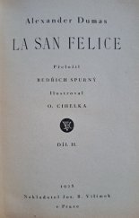 kniha La San Felice. Díl II., Jos. R. Vilímek 1928