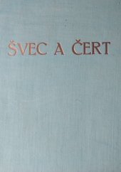 kniha Švec a čert ze 100 národních pohádek sebraných K.J.Erbenem, Melantrich 1928