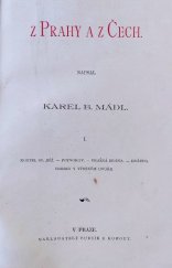 kniha Z Prahy a z Čech. I., Bursík & Kohout 1890