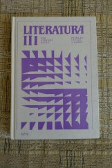 kniha Literatura III přehled vývoje a směrů, Státní pedagogické nakladatelství 1988