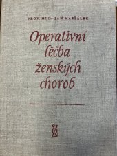 kniha Operativní léčba ženských chorob, SZdN 1957