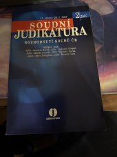 kniha Soudní judikatura rozhodnutí soudů 2/2007, ASPI 2007