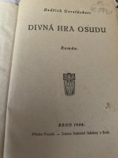 kniha Divná hra osudu Román, Rolnická tiskárna 1926