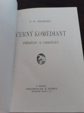 kniha Černý komediant příběhy a obrázky, Jos. R. Vilímek 1921