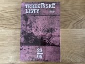 kniha Terezínské listy sborník Památníku Terezín. 23, Oswald 1995