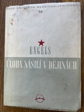 kniha Úloha násilí v dějinách Článek z pozůstalosti, Svoboda 1950