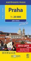 kniha Praha - příruční plán města 1 : 20 000, Kartografie 2015