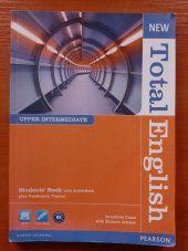 kniha New Total English Upper intermediate Student´s Book, Pearson Education 2011