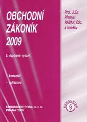 kniha Obchodní zákoník 2009 komentář, judikatura, Eurounion 2009