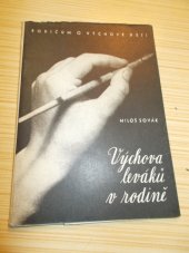 kniha Výchova leváků v rodině, SPN 1958