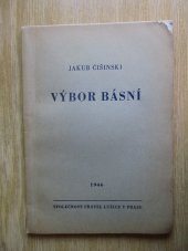 kniha Výbor básní, Společnost přátel Lužice 1946