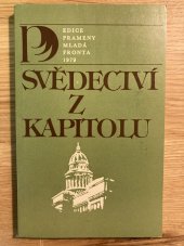 kniha Svědectví z Kapitolu, Mladá fronta 1979