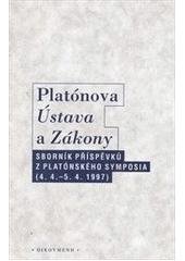 kniha Platónova Ústava a Zákony sborník příspěvků z platónského symposia konaného v Praze ve dnech 4.-5. dubna 1997, Oikoymenh 1999