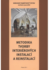 kniha Metodika tvorby interiérových instalací a reinstalací, Národní památkový ústav, ústřední pracoviště 2011