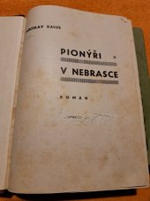 kniha Pionýři v Nebrasce, Hejda & Zbroj 1930