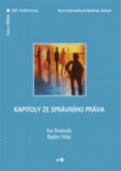 kniha Kapitoly ze správního práva, Key Publishing 2007